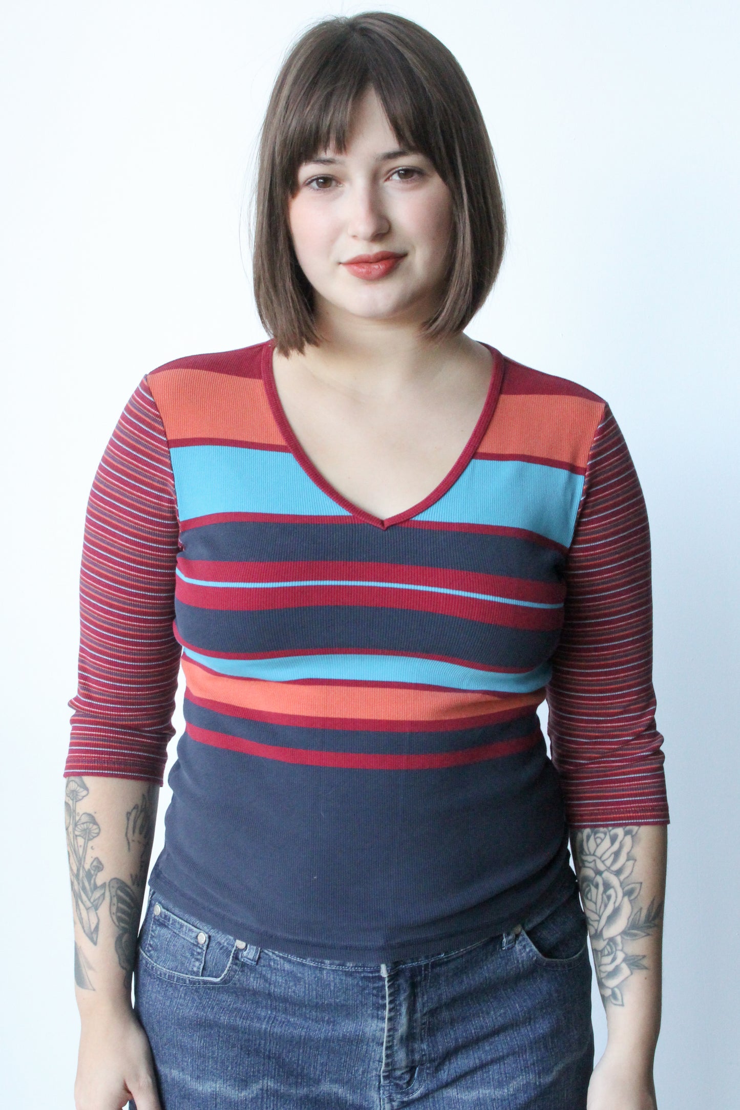 y2k GAP striped top - SZ M/L