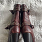 Harley Davidson leather heeled boots - SZ US 7.5