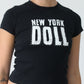 y2k new york doll graphic tee - SZ S-L